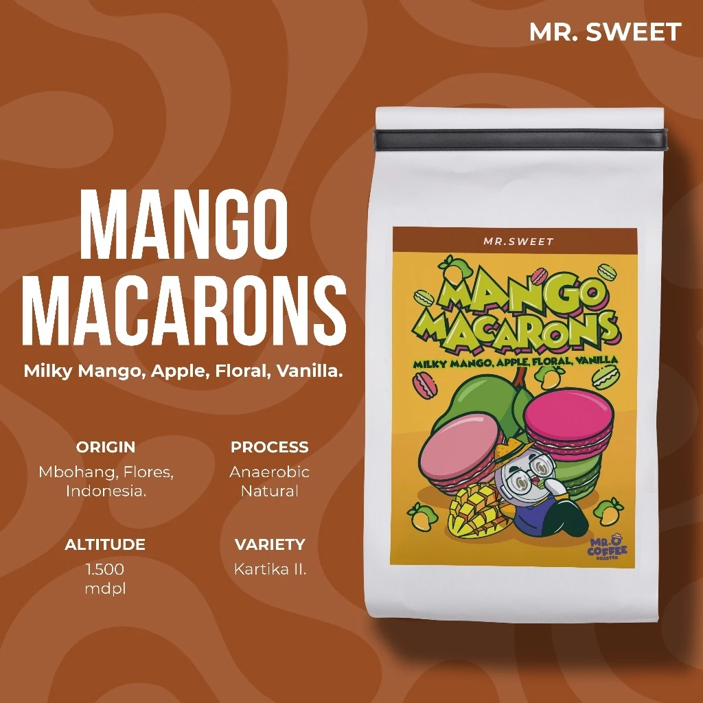 Arabika Mango Macarons