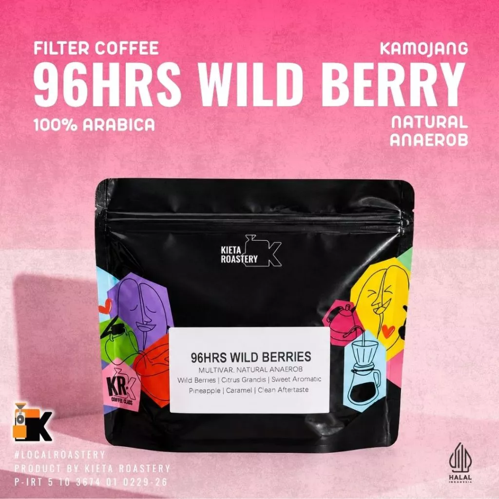 96hrs ANAEROBIC NATURAL WILD BERRY KAMOJANG