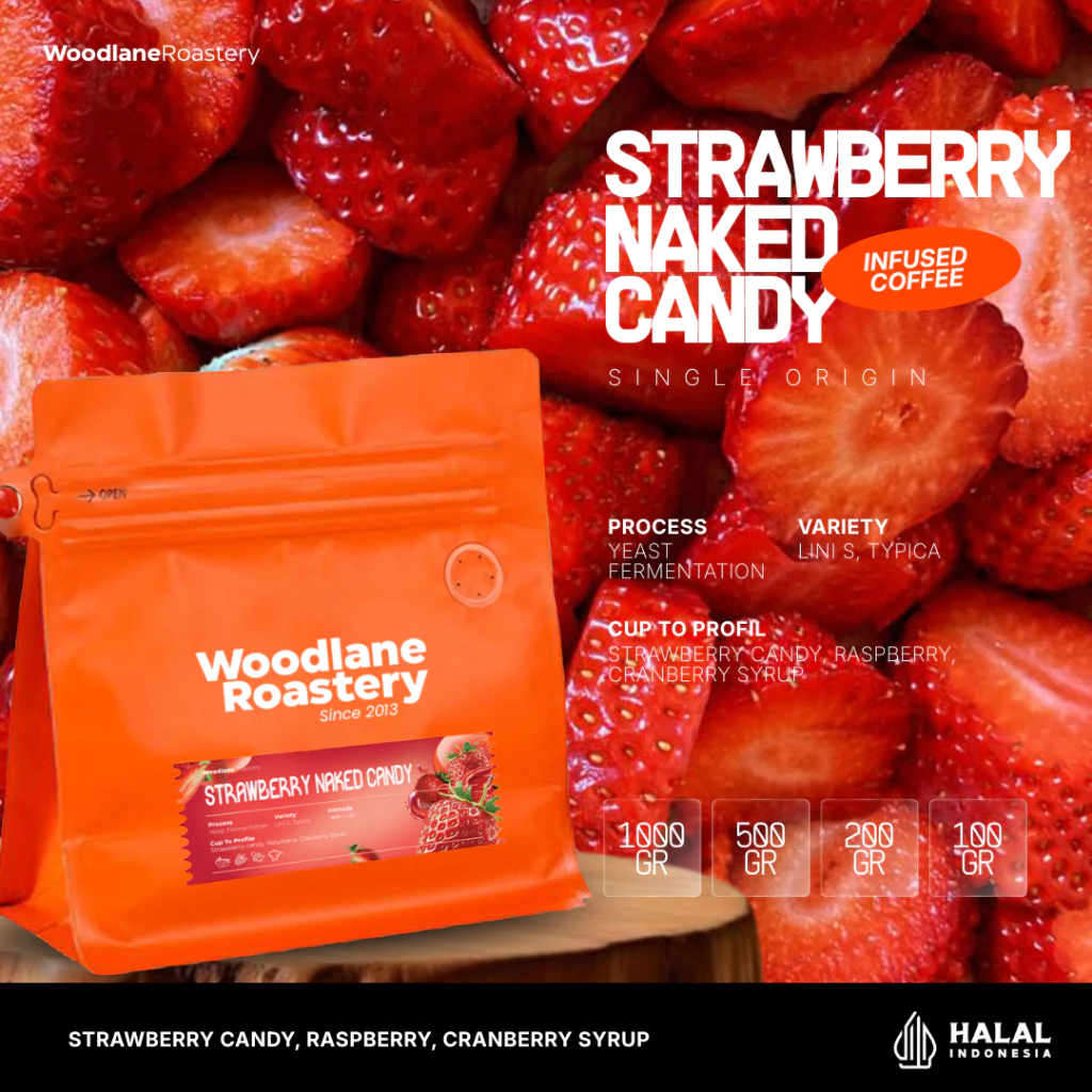 Arabica Strawberry Naked Candy Single Origin