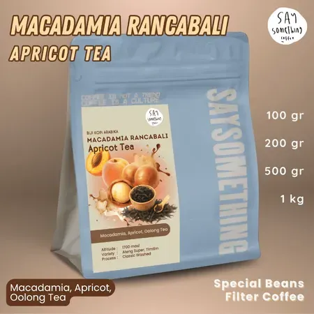 Macadamia Rancabali Apricot Tea
