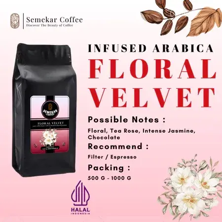 Arabika Floral Velvet Dilmah teh Infused