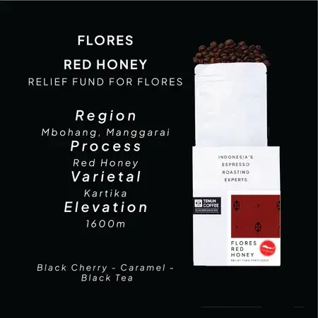 Flores Red Honey “RELIEF FUND FOR FLORES”